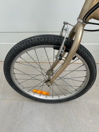 Bicicleta Plegable con Cestillo