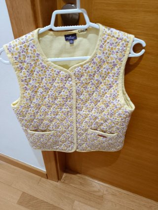 Chubasquero niña 8-9 años rosa y chaleco sergent M