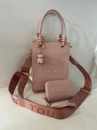 Bolso Tous Blanco con Monedero y Llavero