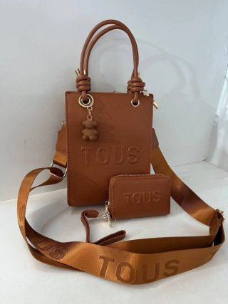 Bolso Tous Blanco con Monedero y Llavero