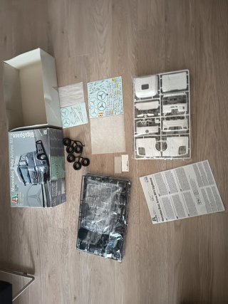 Maqueta Camión Mercedes Benz Actros MP4 Italeri