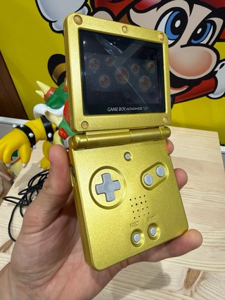 Game Boy Advance SP Zelda Edición Dorada