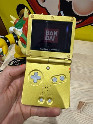 Game Boy Advance SP Zelda Edición Dorada