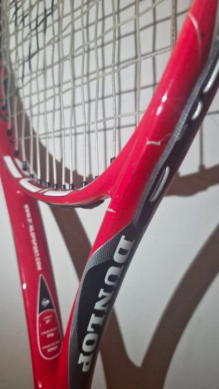 Raqueta de Tenis Dunlop Roja