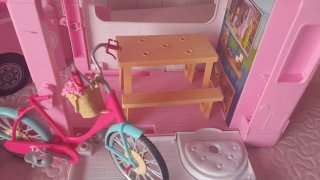 Caravana Barbie Rosa
