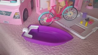 Caravana Barbie Rosa