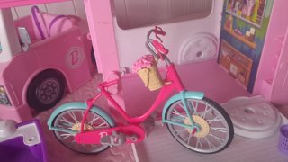 Caravana Barbie Rosa