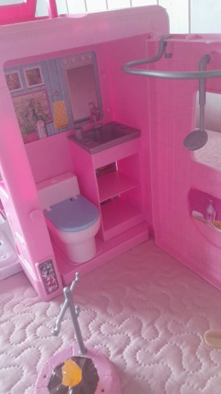 Caravana Barbie Rosa