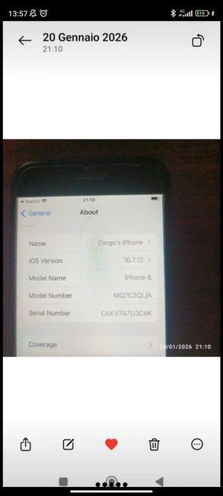 Apple iPhone 8 Grigio Siderale 64GB