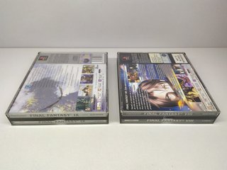 Final Fantasy VIII IX Platinum PS1 PAL ESP (LEED)