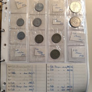Monedas Checoslovaquia Colección