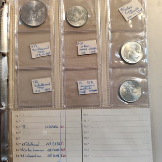 Monedas Checoslovaquia Colección