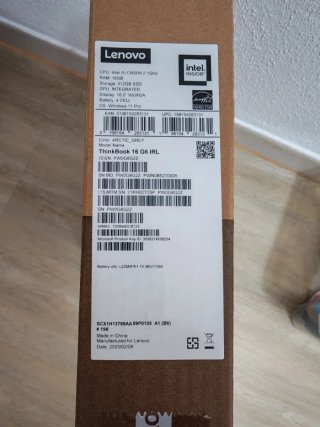 Lenovo ThinkBook 16 G6 IRL Gris