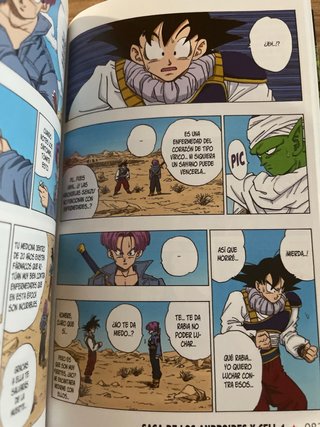 Dragon Ball color saga de los androides y Cell