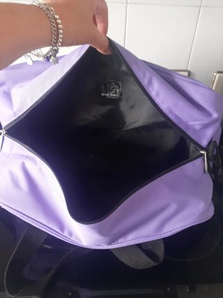 Borsa da viaggio viola Diesel