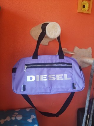 Borsa da viaggio viola Diesel
