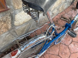 Bicicleta Clásica Azul