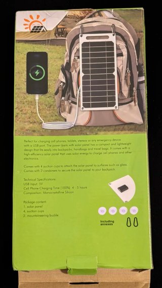 Panel Solar Cargador Portátil