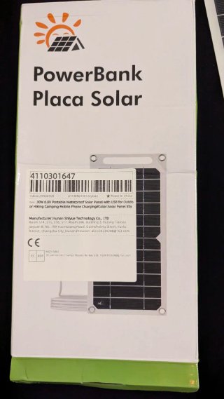 Panel Solar Cargador Portátil