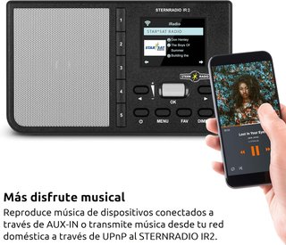Radio Sternradio IR 2 WiFi Portátil