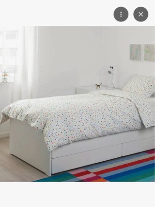 Cama nido blanca IKEA 1 año uso
