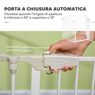 Cancellino per Cani Regolabile e Pieghevole con Ch