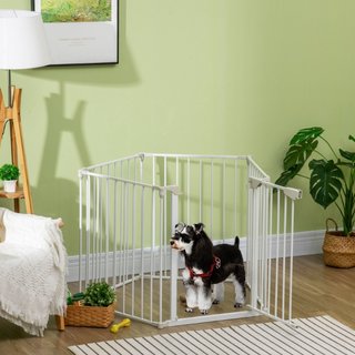 Cancellino per Cani Regolabile e Pieghevole con Ch