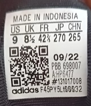 Zapatillas Adidas adiFOM Negras y Blancas