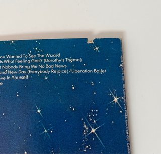 BSO The Wiz en vinilo. Perfil solidario