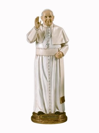 Figura de 20cm del Papa Francisco
