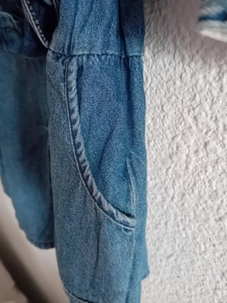 Vestido vaquero niña 6 años