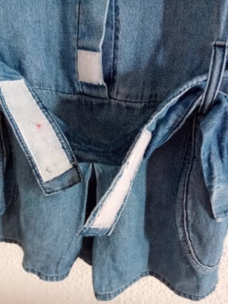 Vestido vaquero niña 6 años