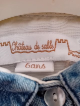 Vestido vaquero niña 6 años