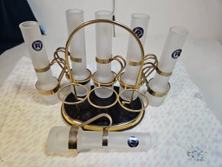 Set Bicchierini Liquore Vintage R Cristal