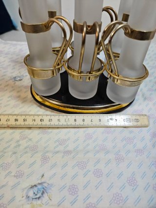 Set Bicchierini Liquore Vintage R Cristal