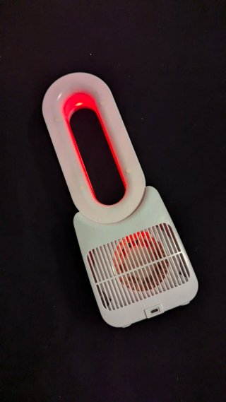 Ventilador/soporte para auriculares