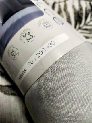Bajera Cama 90cm Gris