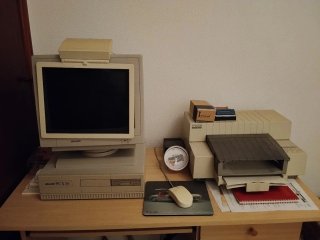 Ordenador Olivetti PCS 286 Beige/Gris