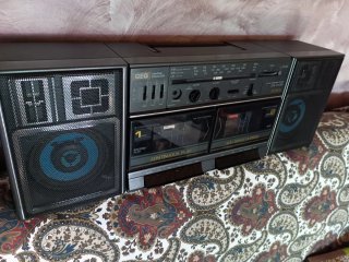 LOTE  RADIO CASSETTE AIWA SANYO PANASONIC SHARP GF