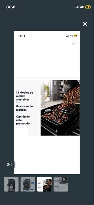 Cafetera Superautomática DeLonghi