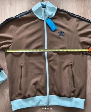 Giacca Adidas Track Top Marrone Taglia M