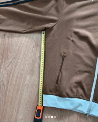 Giacca Adidas Track Top Marrone Taglia M