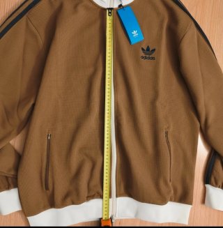 Giacca Adidas Track Top Marrone Taglia M