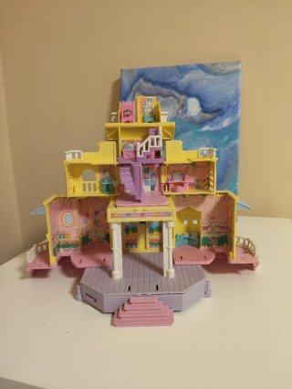 Casita Polly Pocket Amarilla