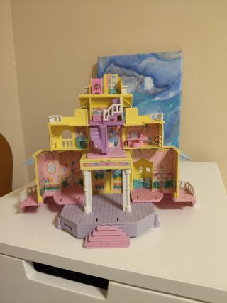 Casita Polly Pocket Amarilla