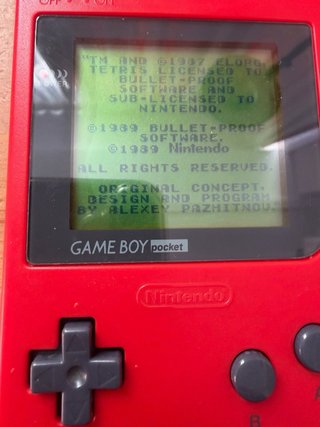 Nintendo Game Boy Pocket Roja