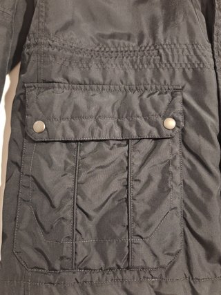 Abrigo/Cazadora Negra Hombre Talla XXL