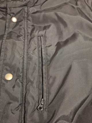 Abrigo/Cazadora Negra Hombre Talla XXL