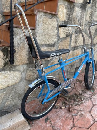 Bicicleta Dixi azul clásica