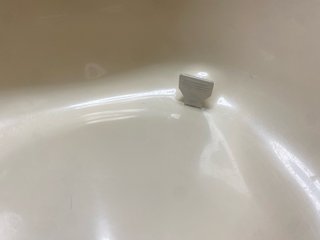 Bañera para bebé color crema